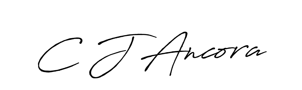 See photos of C J Ancora official signature by Spectra . Check more albums & portfolios. Read reviews & check more about Antro_Vectra_Bolder font. C J Ancora signature style 7 images and pictures png