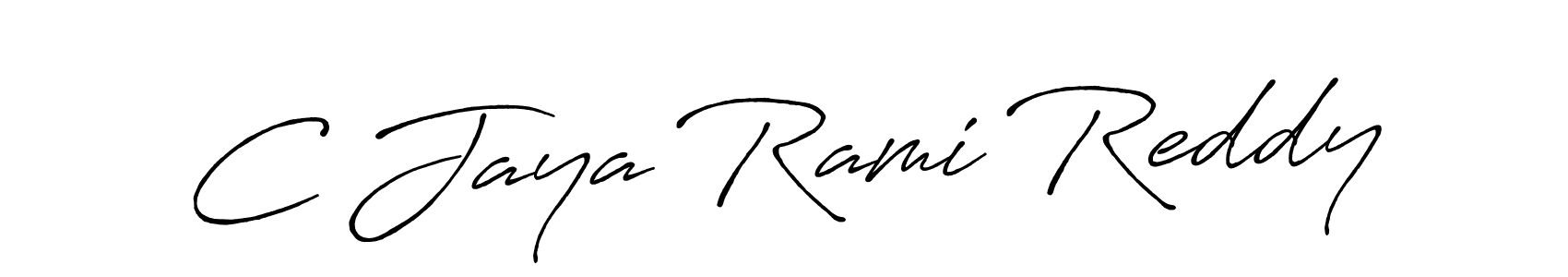 Make a short C Jaya Rami Reddy signature style. Manage your documents anywhere anytime using Antro_Vectra_Bolder. Create and add eSignatures, submit forms, share and send files easily. C Jaya Rami Reddy signature style 7 images and pictures png