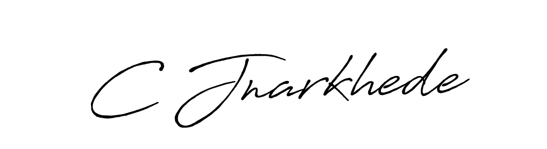 Make a beautiful signature design for name C Jnarkhede. Use this online signature maker to create a handwritten signature for free. C Jnarkhede signature style 7 images and pictures png
