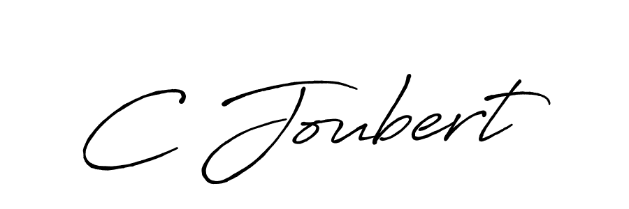 C Joubert stylish signature style. Best Handwritten Sign (Antro_Vectra_Bolder) for my name. Handwritten Signature Collection Ideas for my name C Joubert. C Joubert signature style 7 images and pictures png