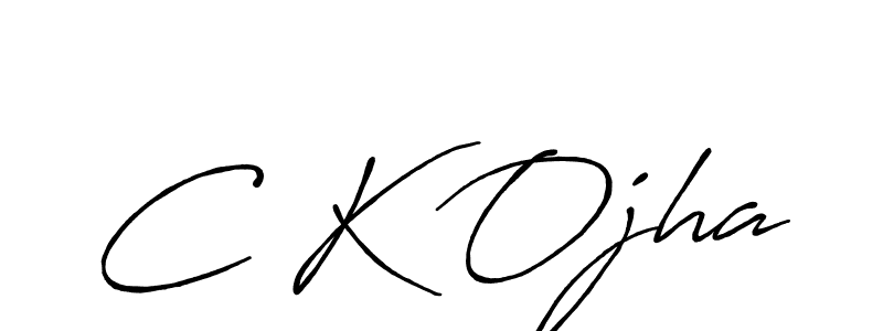 Make a short C K Ojha signature style. Manage your documents anywhere anytime using Antro_Vectra_Bolder. Create and add eSignatures, submit forms, share and send files easily. C K Ojha signature style 7 images and pictures png