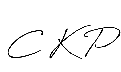 You should practise on your own different ways (Antro_Vectra_Bolder) to write your name (C K P) in signature. don't let someone else do it for you. C K P signature style 7 images and pictures png
