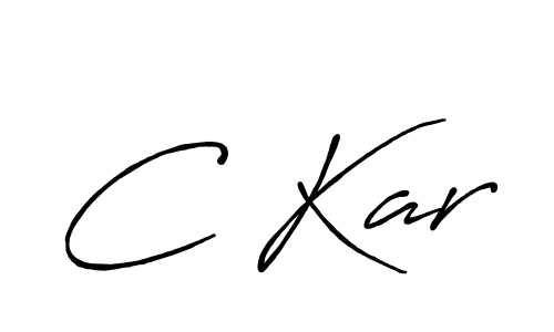 Make a beautiful signature design for name C Kar. With this signature (Antro_Vectra_Bolder) style, you can create a handwritten signature for free. C Kar signature style 7 images and pictures png