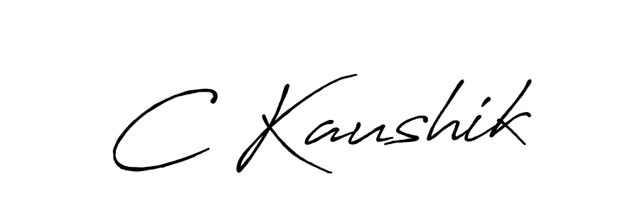 Best and Professional Signature Style for C Kaushik. Antro_Vectra_Bolder Best Signature Style Collection. C Kaushik signature style 7 images and pictures png