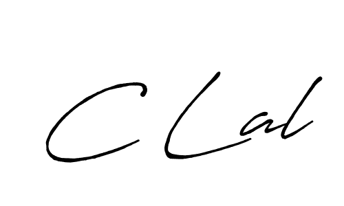 Make a beautiful signature design for name C Lal. With this signature (Antro_Vectra_Bolder) style, you can create a handwritten signature for free. C Lal signature style 7 images and pictures png