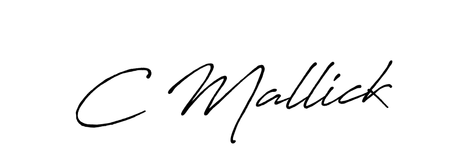 Make a beautiful signature design for name C Mallick. Use this online signature maker to create a handwritten signature for free. C Mallick signature style 7 images and pictures png