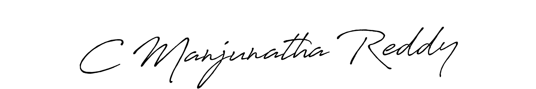 Similarly Antro_Vectra_Bolder is the best handwritten signature design. Signature creator online .You can use it as an online autograph creator for name C Manjunatha Reddy. C Manjunatha Reddy signature style 7 images and pictures png