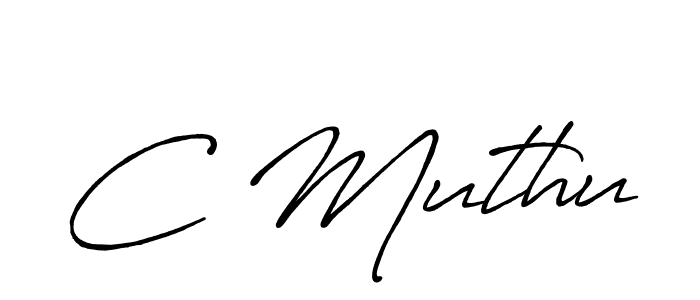 if you are searching for the best signature style for your name C Muthu. so please give up your signature search. here we have designed multiple signature styles  using Antro_Vectra_Bolder. C Muthu signature style 7 images and pictures png