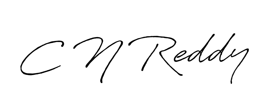 if you are searching for the best signature style for your name C N Reddy. so please give up your signature search. here we have designed multiple signature styles  using Antro_Vectra_Bolder. C N Reddy signature style 7 images and pictures png