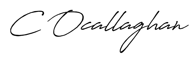 Explore multiple handwriting variations for C Ocallaghan including this stunning Antro_Vectra_Bolder design. Free to use across all platforms. C Ocallaghan signature style 7 images and pictures png