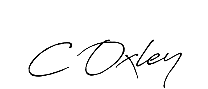Design your own signature with our free online signature maker. With this signature software, you can create a handwritten (Antro_Vectra_Bolder) signature for name C Oxley. C Oxley signature style 7 images and pictures png