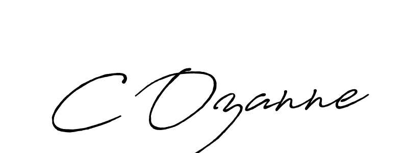 You can use this online signature creator to create a handwritten signature for the name C Ozanne. This is the best online autograph maker. C Ozanne signature style 7 images and pictures png