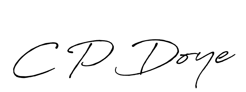 How to make C P Doye signature? Antro_Vectra_Bolder is a professional autograph style. Create handwritten signature for C P Doye name. C P Doye signature style 7 images and pictures png