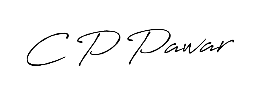 The best way (Antro_Vectra_Bolder) to make a short signature is to pick only two or three words in your name. The name C P Pawar include a total of six letters. For converting this name. C P Pawar signature style 7 images and pictures png