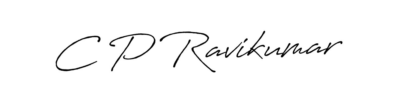 The best way (Antro_Vectra_Bolder) to make a short signature is to pick only two or three words in your name. The name C P Ravikumar include a total of six letters. For converting this name. C P Ravikumar signature style 7 images and pictures png
