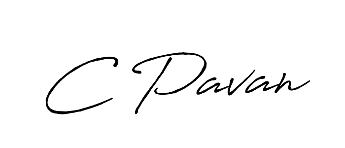 It looks lik you need a new signature style for name C Pavan. Design unique handwritten (Antro_Vectra_Bolder) signature with our free signature maker in just a few clicks. C Pavan signature style 7 images and pictures png