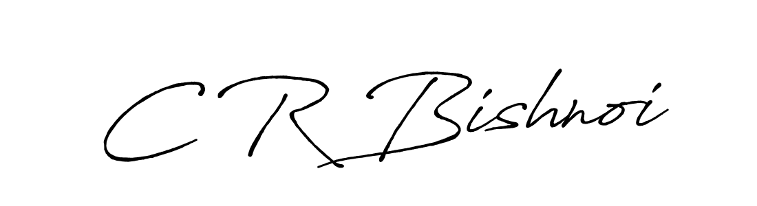How to make C R Bishnoi name signature. Use Antro_Vectra_Bolder style for creating short signs online. This is the latest handwritten sign. C R Bishnoi signature style 7 images and pictures png