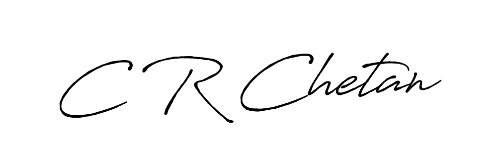 Make a beautiful signature design for name C R Chetan. Use this online signature maker to create a handwritten signature for free. C R Chetan signature style 7 images and pictures png