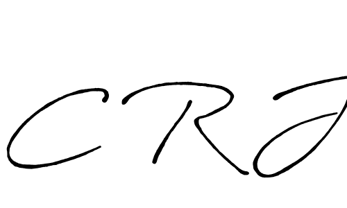 Also we have C R J name is the best signature style. Create professional handwritten signature collection using Antro_Vectra_Bolder autograph style. C R J signature style 7 images and pictures png