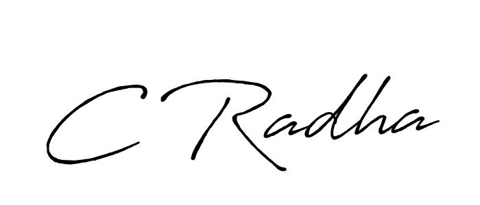 It looks lik you need a new signature style for name C Radha. Design unique handwritten (Antro_Vectra_Bolder) signature with our free signature maker in just a few clicks. C Radha signature style 7 images and pictures png