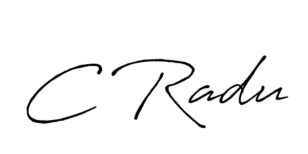 Once you've used our free online signature maker to create your best signature Antro_Vectra_Bolder style, it's time to enjoy all of the benefits that C Radu name signing documents. C Radu signature style 7 images and pictures png