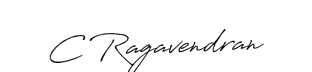 Design your own signature with our free online signature maker. With this signature software, you can create a handwritten (Antro_Vectra_Bolder) signature for name C Ragavendran. C Ragavendran signature style 7 images and pictures png