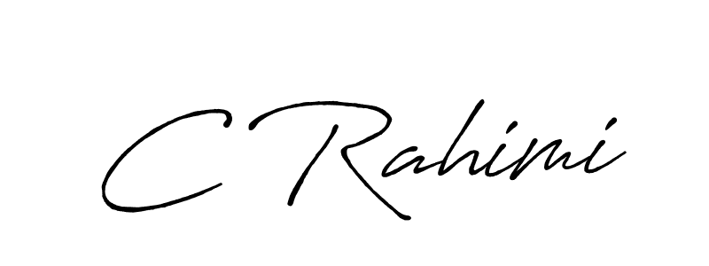 Best and Professional Signature Style for C Rahimi. Antro_Vectra_Bolder Best Signature Style Collection. C Rahimi signature style 7 images and pictures png