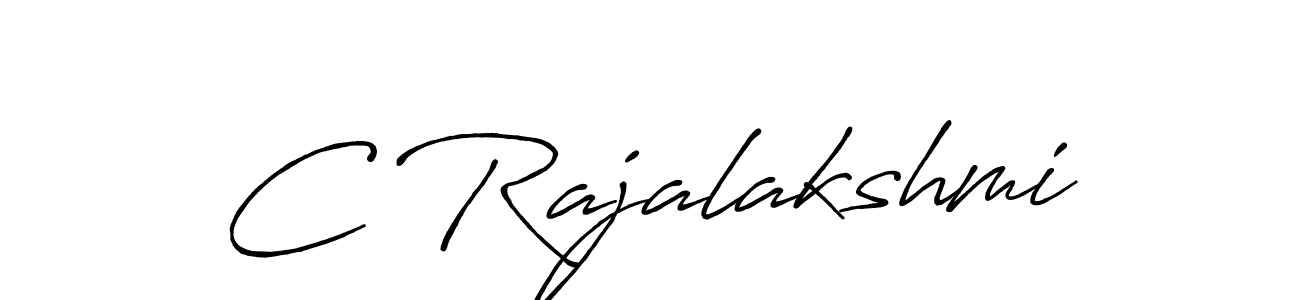 How to make C Rajalakshmi signature? Antro_Vectra_Bolder is a professional autograph style. Create handwritten signature for C Rajalakshmi name. C Rajalakshmi signature style 7 images and pictures png