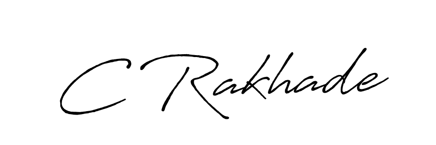 It looks lik you need a new signature style for name C Rakhade. Design unique handwritten (Antro_Vectra_Bolder) signature with our free signature maker in just a few clicks. C Rakhade signature style 7 images and pictures png