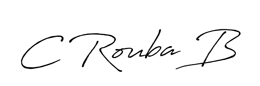 Make a beautiful signature design for name C Rouba B. Use this online signature maker to create a handwritten signature for free. C Rouba B signature style 7 images and pictures png