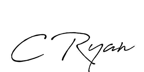 Similarly Antro_Vectra_Bolder is the best handwritten signature design. Signature creator online .You can use it as an online autograph creator for name C Ryan. C Ryan signature style 7 images and pictures png