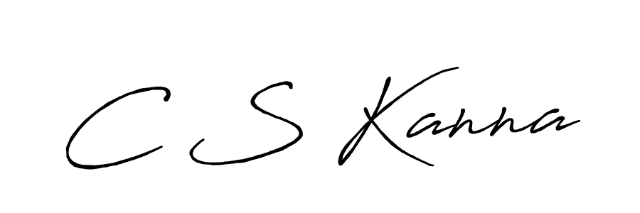Make a beautiful signature design for name C S Kanna. Use this online signature maker to create a handwritten signature for free. C S Kanna signature style 7 images and pictures png