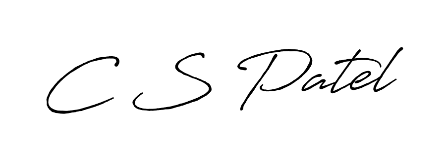 It looks lik you need a new signature style for name C S Patel. Design unique handwritten (Antro_Vectra_Bolder) signature with our free signature maker in just a few clicks. C S Patel signature style 7 images and pictures png