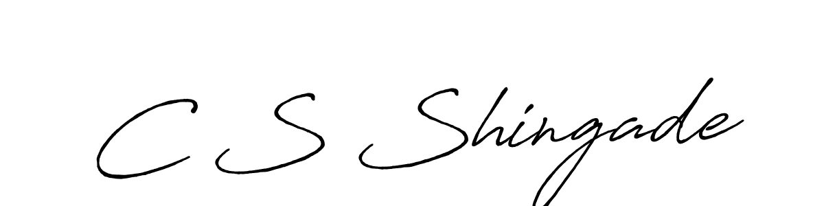Also You can easily find your signature by using the search form. We will create C S Shingade name handwritten signature images for you free of cost using Antro_Vectra_Bolder sign style. C S Shingade signature style 7 images and pictures png