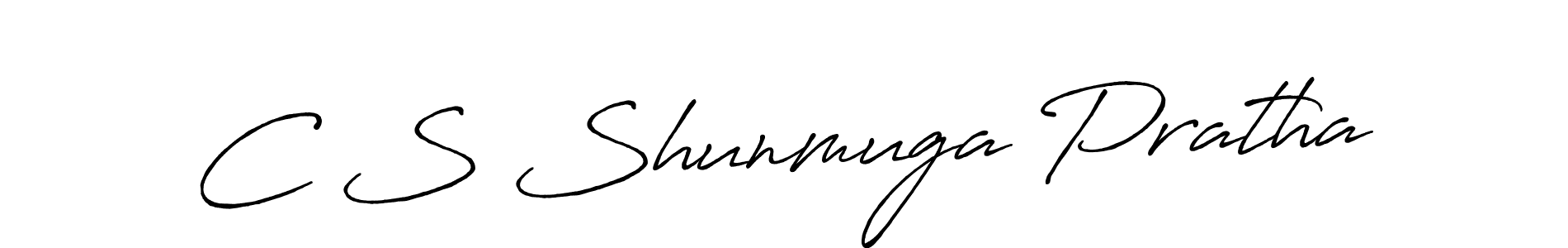 Make a beautiful signature design for name C S Shunmuga Pratha. Use this online signature maker to create a handwritten signature for free. C S Shunmuga Pratha signature style 7 images and pictures png