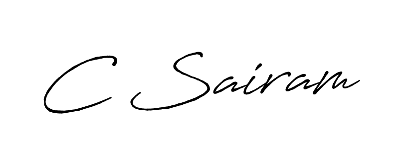 This is the best signature style for the C Sairam name. Also you like these signature font (Antro_Vectra_Bolder). Mix name signature. C Sairam signature style 7 images and pictures png