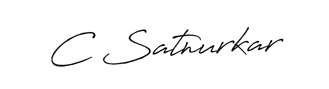 The best way (Antro_Vectra_Bolder) to make a short signature is to pick only two or three words in your name. The name C Satnurkar include a total of six letters. For converting this name. C Satnurkar signature style 7 images and pictures png