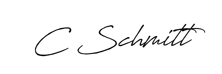 Make a beautiful signature design for name C Schmitt. With this signature (Antro_Vectra_Bolder) style, you can create a handwritten signature for free. C Schmitt signature style 7 images and pictures png