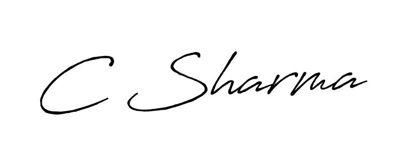 if you are searching for the best signature style for your name C Sharma. so please give up your signature search. here we have designed multiple signature styles  using Antro_Vectra_Bolder. C Sharma signature style 7 images and pictures png