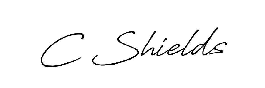 Make a beautiful signature design for name C Shields. Use this online signature maker to create a handwritten signature for free. C Shields signature style 7 images and pictures png