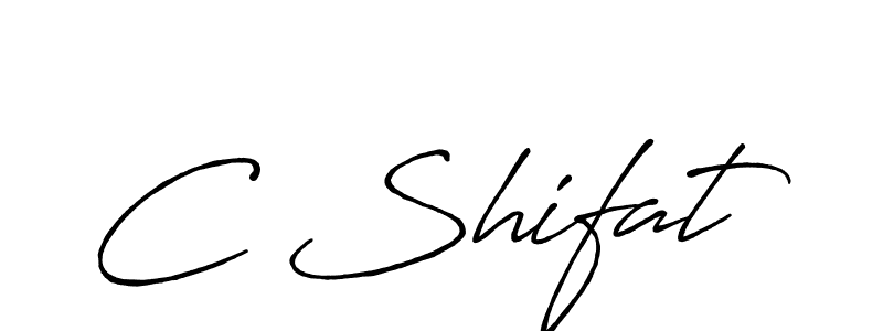 You should practise on your own different ways (Antro_Vectra_Bolder) to write your name (C Shifat) in signature. don't let someone else do it for you. C Shifat signature style 7 images and pictures png