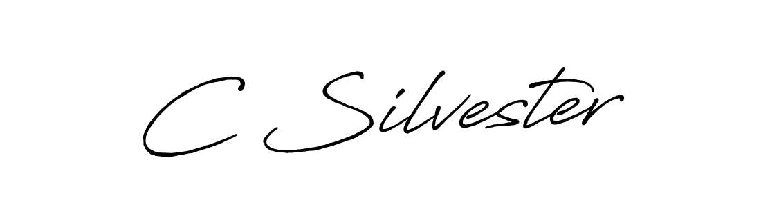 Also You can easily find your signature by using the search form. We will create C Silvester name handwritten signature images for you free of cost using Antro_Vectra_Bolder sign style. C Silvester signature style 7 images and pictures png