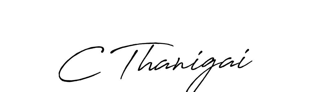 It looks lik you need a new signature style for name C Thanigai. Design unique handwritten (Antro_Vectra_Bolder) signature with our free signature maker in just a few clicks. C Thanigai signature style 7 images and pictures png