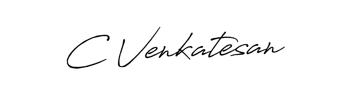 Also we have C Venkatesan name is the best signature style. Create professional handwritten signature collection using Antro_Vectra_Bolder autograph style. C Venkatesan signature style 7 images and pictures png