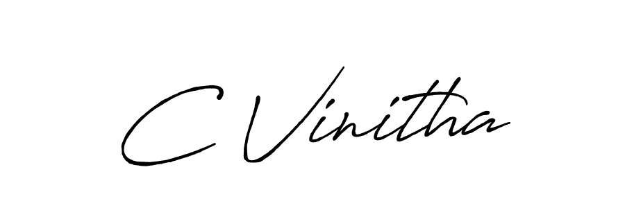 Similarly Antro_Vectra_Bolder is the best handwritten signature design. Signature creator online .You can use it as an online autograph creator for name C Vinitha. C Vinitha signature style 7 images and pictures png