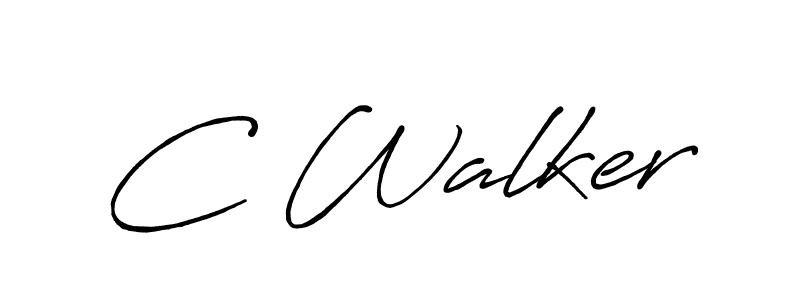 Once you've used our free online signature maker to create your best signature Antro_Vectra_Bolder style, it's time to enjoy all of the benefits that C Walker name signing documents. C Walker signature style 7 images and pictures png