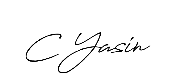 Once you've used our free online signature maker to create your best signature Antro_Vectra_Bolder style, it's time to enjoy all of the benefits that C Yasin name signing documents. C Yasin signature style 7 images and pictures png