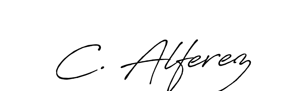 Make a beautiful signature design for name C. Alferez. Use this online signature maker to create a handwritten signature for free. C. Alferez signature style 7 images and pictures png