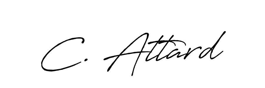 Use a signature maker to create a handwritten signature online. With this signature software, you can design (Antro_Vectra_Bolder) your own signature for name C. Attard. C. Attard signature style 7 images and pictures png