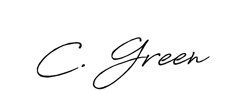 Make a short C. Green signature style. Manage your documents anywhere anytime using Antro_Vectra_Bolder. Create and add eSignatures, submit forms, share and send files easily. C. Green signature style 7 images and pictures png